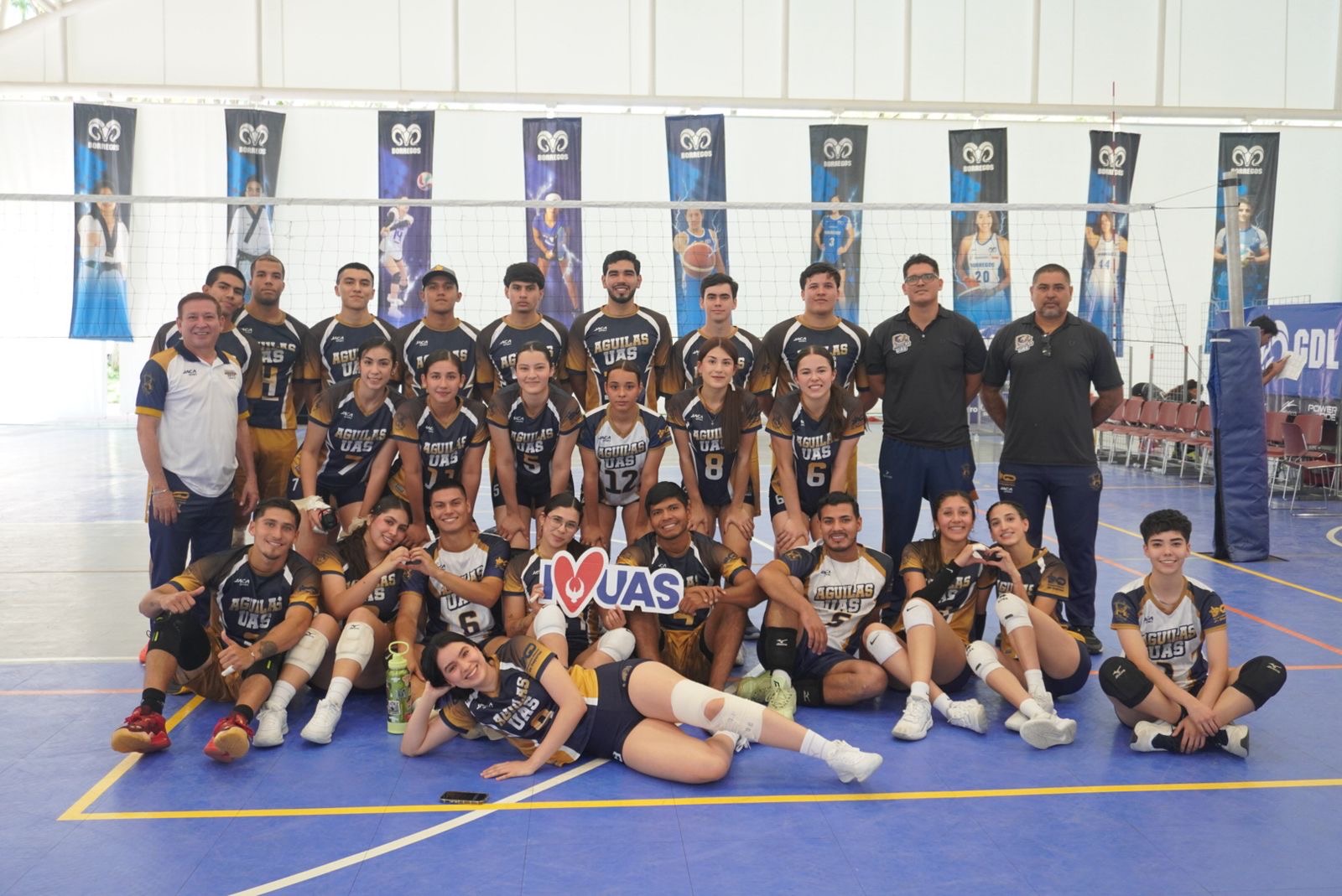 Águilas UAS avanzan a semifinales en el voly de sala de Nacionales ANUIES 2025